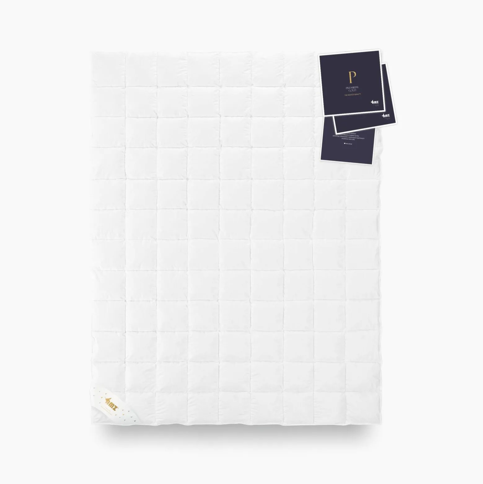 Kołdra 135x200 letnia naturalna puchowa PREMIUM GOLD