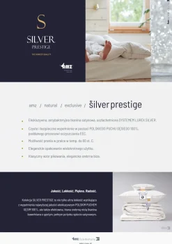 Kołdra 220x240 letnia naturalna puchowa SILVER PRESTIGE