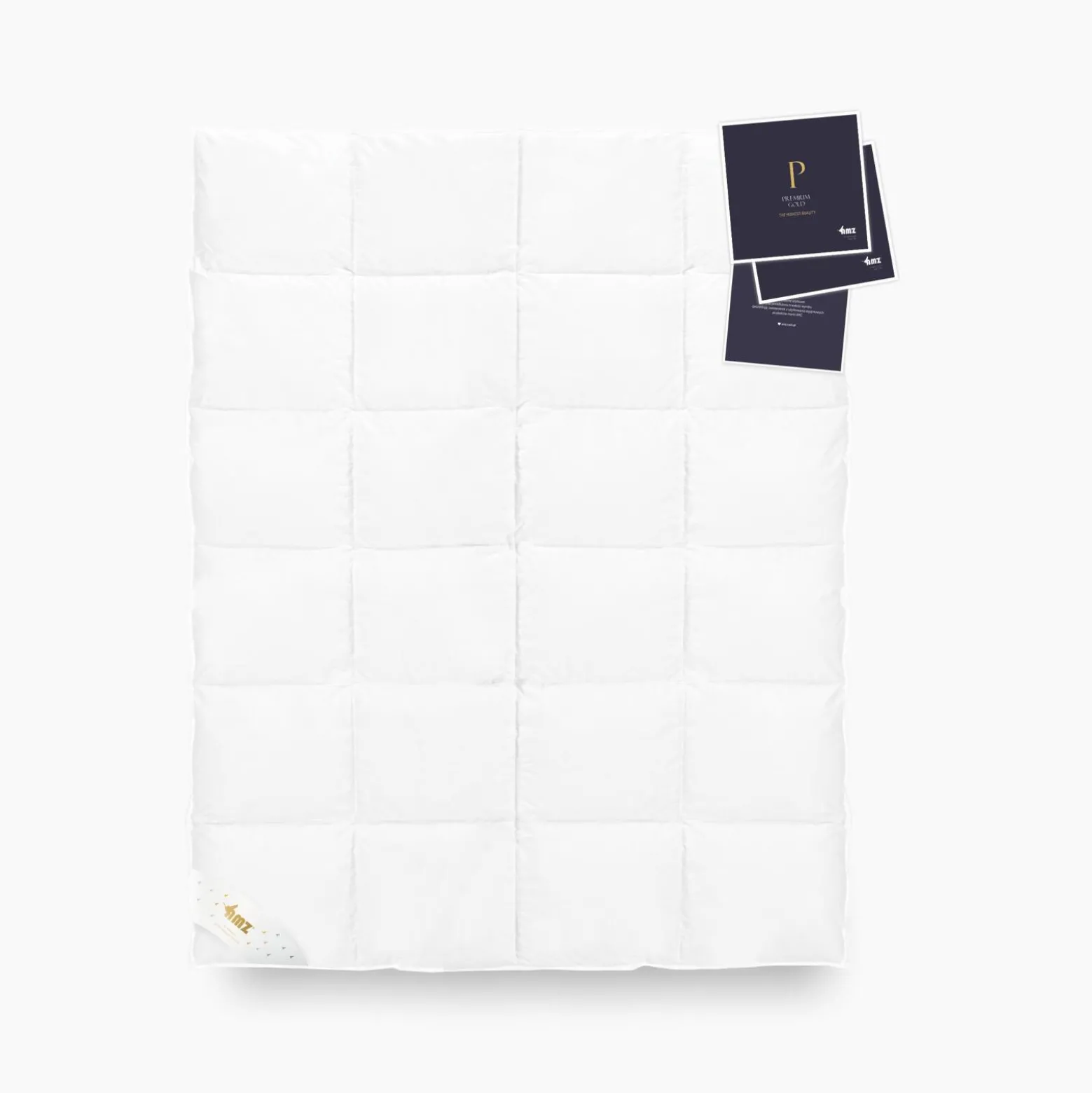 Kołdra 135x200 zimowa naturalna puchowa PREMIUM GOLD