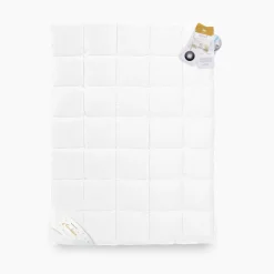 Kołdra 200x220 zimowa naturalna puchowa MATERACOWA PRESTIGE biała