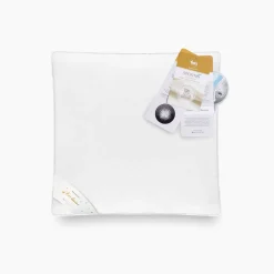 Poduszka 40x40 naturalna puchowa 100% wysoka MATERACOWA PRESTIGE biała