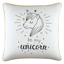 Poszewka na poduszkę dekoracyjna BE MY UNICORN 45x45