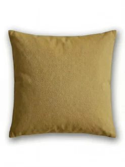 Poszewka na poduszkę jasiek bawełniana 40x40 złoto-oliwkowa