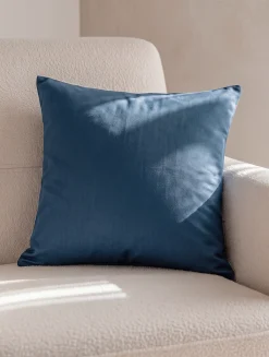 Poszewka na poduszkę jasiek 40x40 bawełniana granatowa
