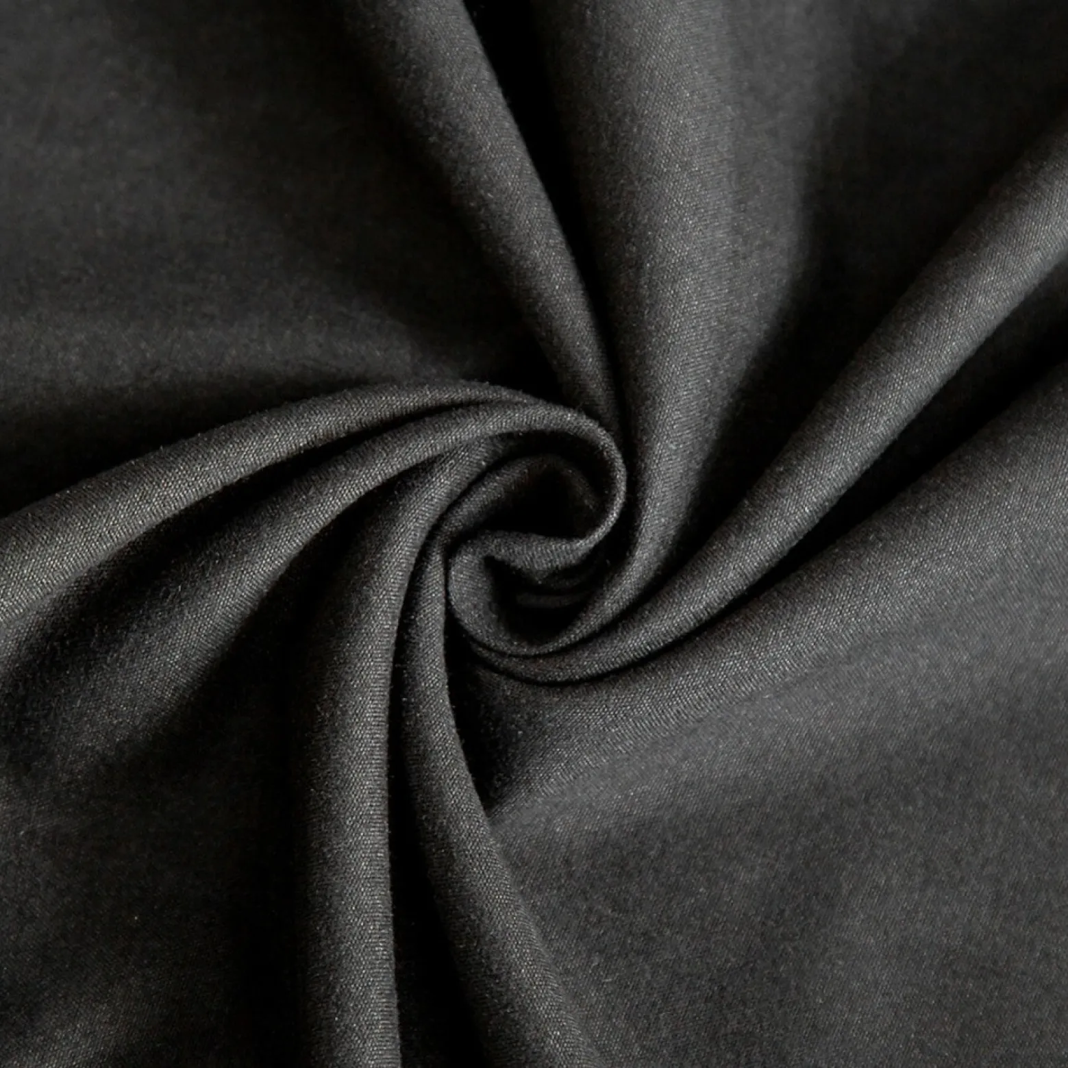 Prześcieradło z gumką bawełniane czarne 200x220 + 20 cm zakładki